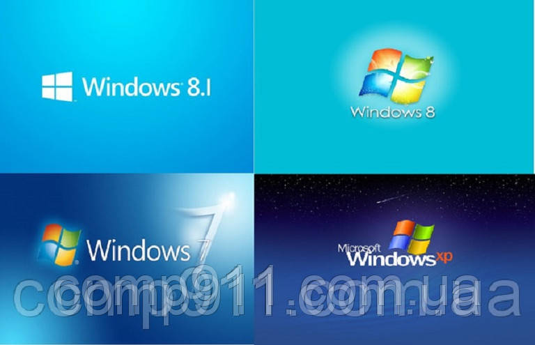 Встановлення та Перевстановлення Windows 7 у Києві