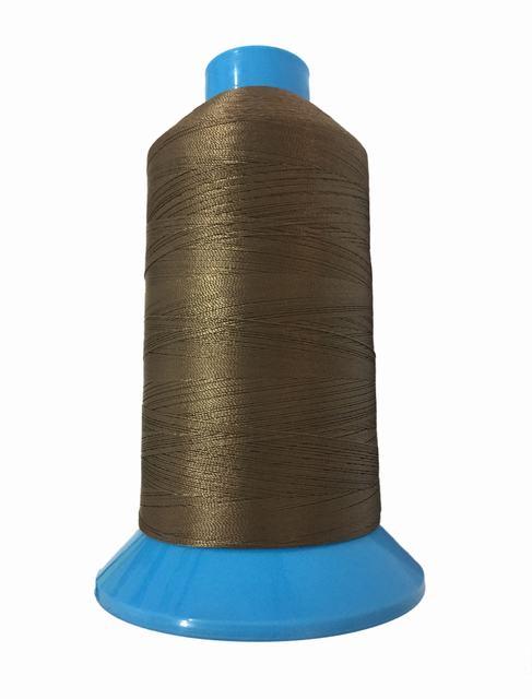 Нитка підвищеної міцності 100% РЕ 10 колір S-161 коричневий (боб 750 ярдів) NITEX