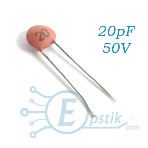 Конденсатор 20pF 50V ±20%, фото 1