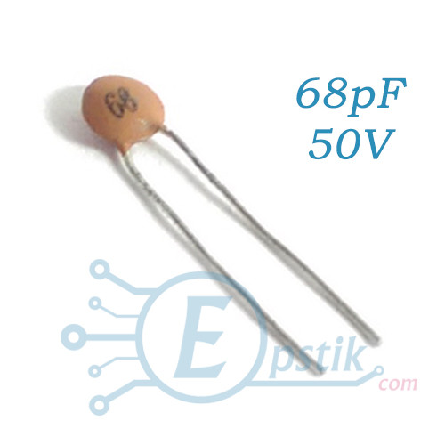 Конденсатор 68pF 50V ±20%, фото 1