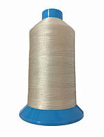Нитка підвищеної міцності 100% РЕ 10 колір S-571 бежевий молочний (боб 750 ярдів) NITEX