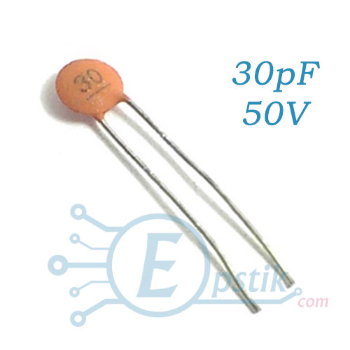 Конденсатор 30pF 50V ±20%, фото 1