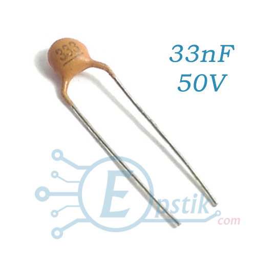 Конденсатор 33nF 50V ±20%, фото 1