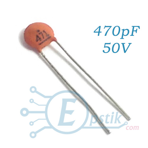 Конденсатор 470pF, ±10% 50V, Y5P