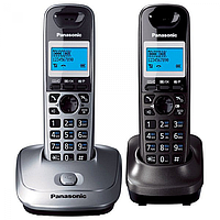 Радіотелефони бездротові Panasonic KX-TG2512UA з АОН (2 шт.)