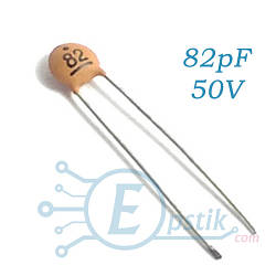 Конденсатор 82pF 50V ±20%
