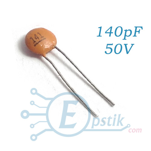 Конденсатор 140pF, ±10% 50V X7R