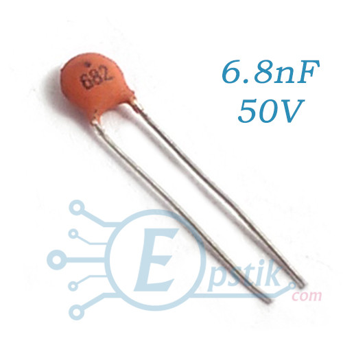 Конденсатор 6.8nF 50V ±20%, фото 1