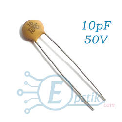 Конденсатор 10pF 50V ±20%