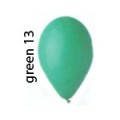 Латексные шары 10" 25 см пастель темно зеленые