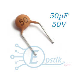 Конденсатор 50pF 50V ±20%
