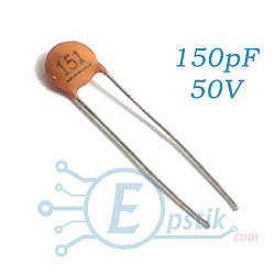 Конденсатор 150pF 50V ±20% Y5P