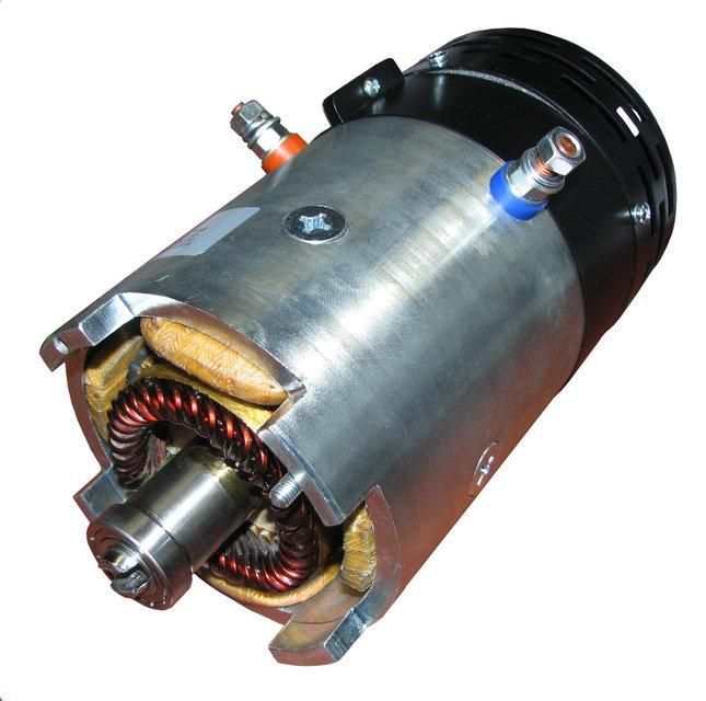 Електродвигун Largo 24V - 3 KW для підйомників Niftylift, фото 1