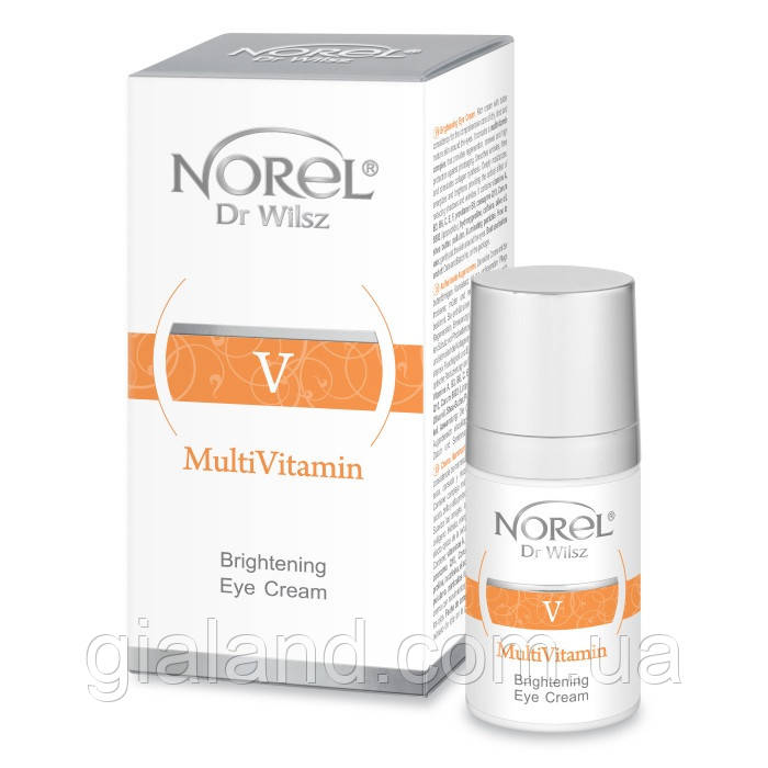 Norel MultiVitamin Brightening Eye Cream Освітлювальний мультивітамінний крем навколо очей