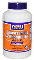 Now Glucosamine & Chondroitin with MSM, 180 caps