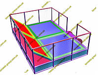 Батут Джамп "Попрыгунчик" батутная арена для тц