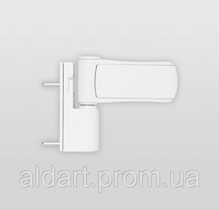 Петля дверная AKSIS белая (Ral 9016), фото 2