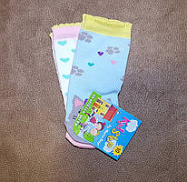 Комплект із двох пар шкарпеток для дівчинки, розмір 10/6-12 міс.