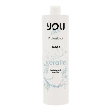 Маска з кератином для відновлення волосся You look Professional Mask1000 мл