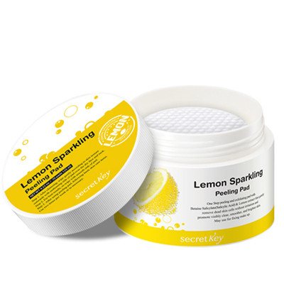 Secret Key Lemon Sparkling Peeling Pad Пілінг-диски для обличчя