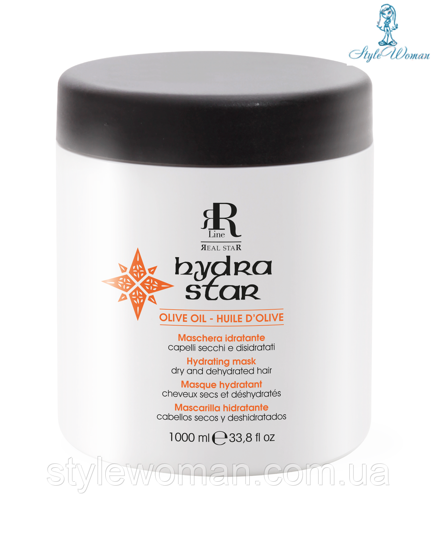 RR Line HYDRA STAR Маска для інтенсивного зволоження сухого волосся 1000ml