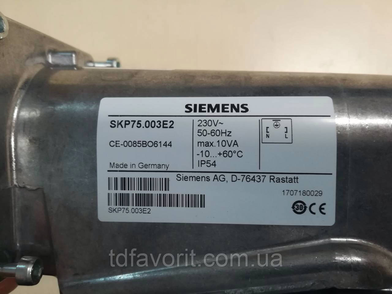 Siemens SKP75.003E2 - привод газового клапана - фото 1 - id-p420404217