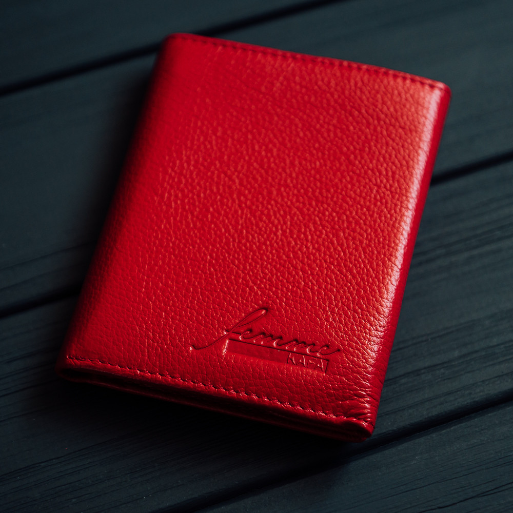 Вертикальне шкіряне портмоне Kafa (604-C)