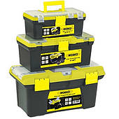 Ящики, органайзери і сумки для інструментів