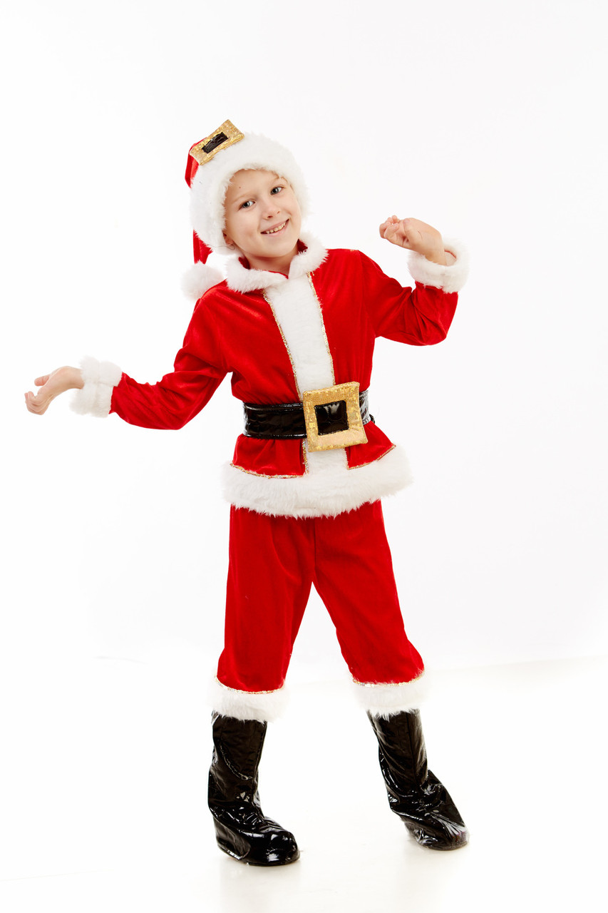 Детский костюм Санта Клаус, рост 100-110 - фото 2 - id-p604701131