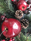 Гірлянда соснова з яблуками та шишками Goodwill (ціна за 1 штуку), фото 5