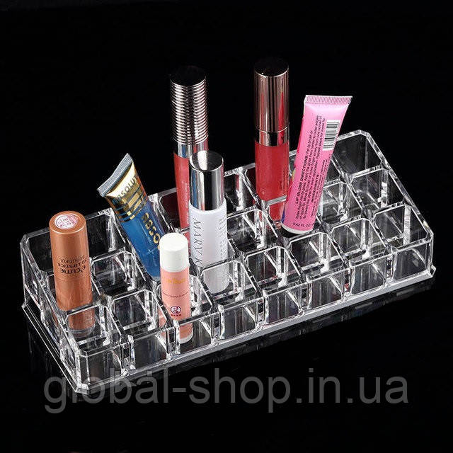 Підставка для помад на 24 секції Lipstick shelf