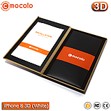 Захисне скло Mocolo iPhone 8 (White) 3D, фото 6