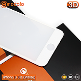 Захисне скло Mocolo iPhone 8 (White) 3D, фото 3