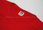 Реглан чоловічий червоний светр легкий Lightweight raglan sweat Fruit of the Loom, 2XL 48, фото 3