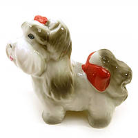 Статуэтка сувенир Собака фарфоровая