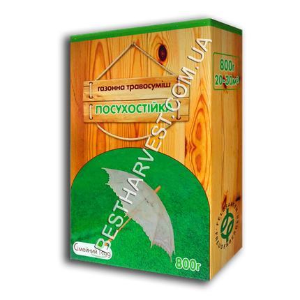 Насіння газонної трави «Посухостійка» 800 г, фото 1