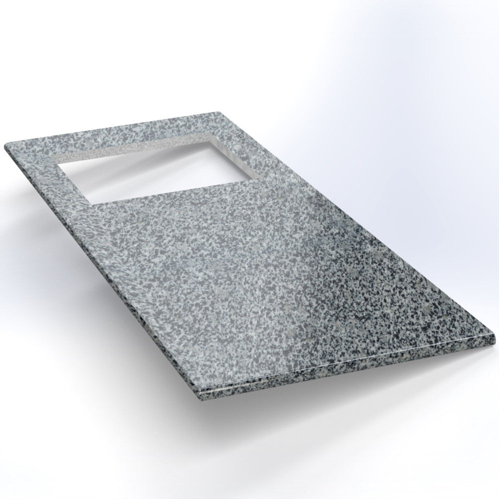 Полірована стільниця з Покостівського граніту, фото 1