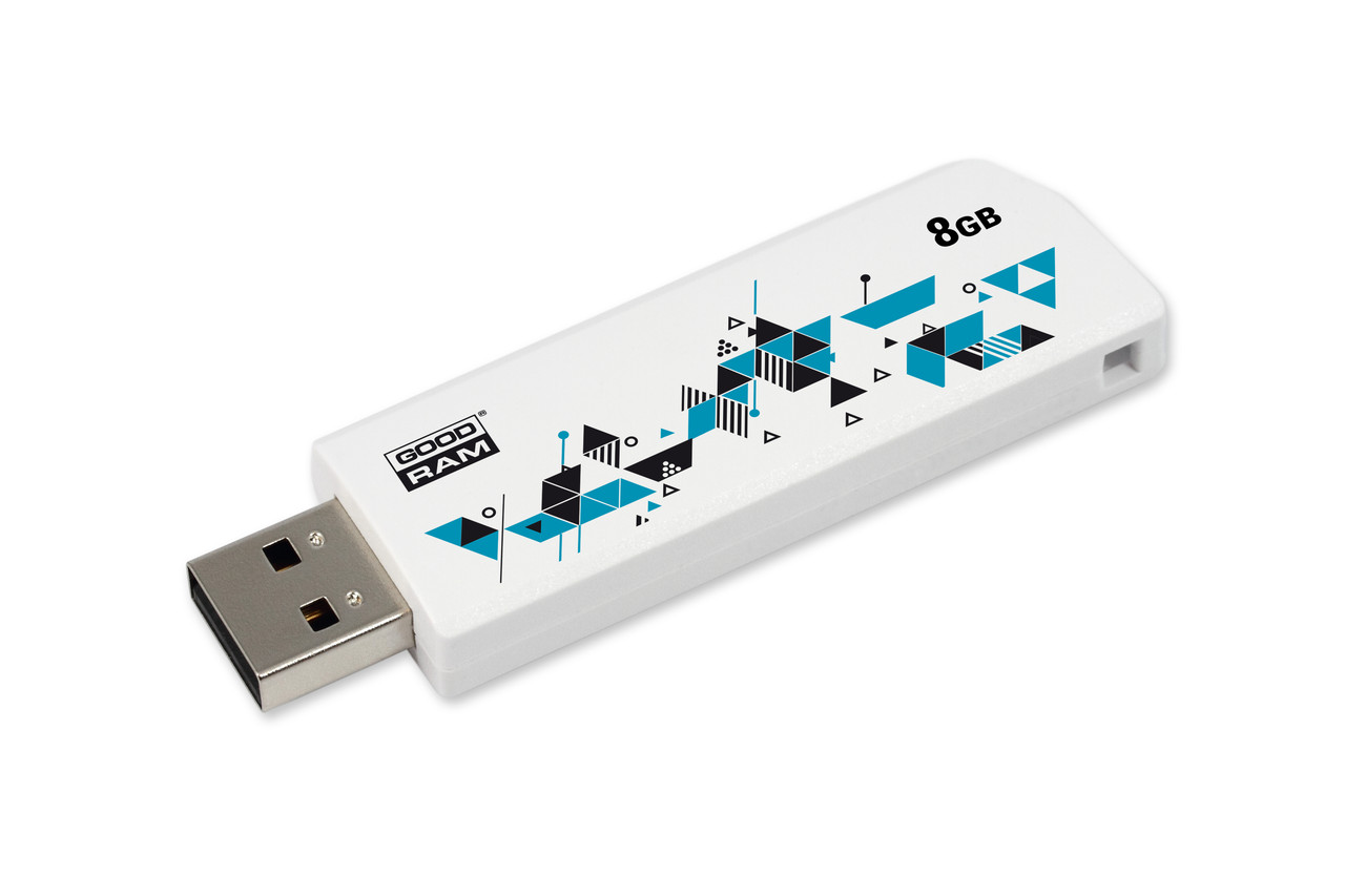 Флешка USB GoodRam Colour Mix 8GB USB 2.0 White (UCO2-0080WOR11)