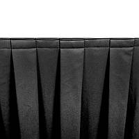 Банкетная юбка с Напероном. Юбка из ткани 100% ПЭ со складкой Бантовой 1:3. 
Скатерть Белая с пропиткой Тефлон - для защиты от загрязнения.