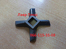 Ніж м'ясорубки Zelmer No8 односторонній Original для м'ясорубки Bosch 755469, Zelmer 863107, ніж 8/1