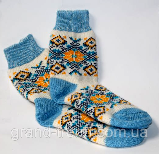 Жіночі теплі шкарпетки з овечої вовни