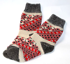 Шкарпетки з овечої вовни жіночі