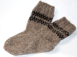 Чоловічі зимові вовняні шкарпетки