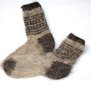 Чоловічі зимові шкарпетки з собачої шерсті