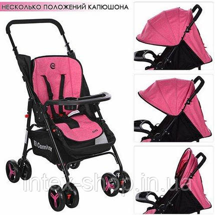 Прогулянкова коляска Bambi (M 3443L-8 GIFT) з чохлом на ніжки, фото 2