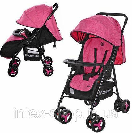 Прогулянкова коляска Bambi (M 3443L-8 GIFT) з чохлом на ніжки, фото 2