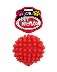 Іграшка для собак Їжачок вініловий Pet Nova 6.5 см