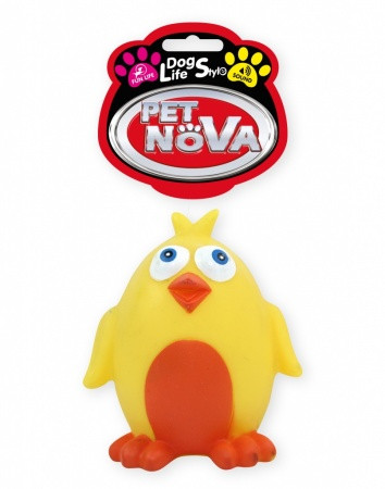 Іграшка для собак Мультяшний курча Pet Nova 10 см