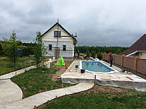 Загородный домик и бассейн Иванковичи 12