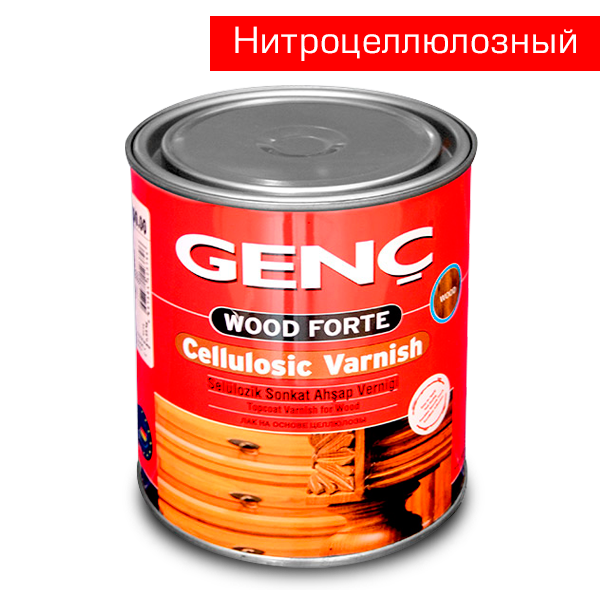 Нітроцелюлозний лак глянцевий Cellulosic Varnish. 3 кг